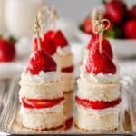 Mini Strawberry Shortcake Bites Recipe