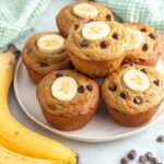 Banana Muffins with Almond Flour and Chocolate Chips Recipe