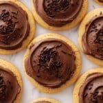 Chocolate Frosted Peanut Butter Cookies Recipe