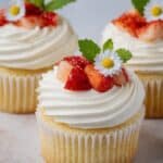 Strawberry Shortcake Cupcakes Recipe