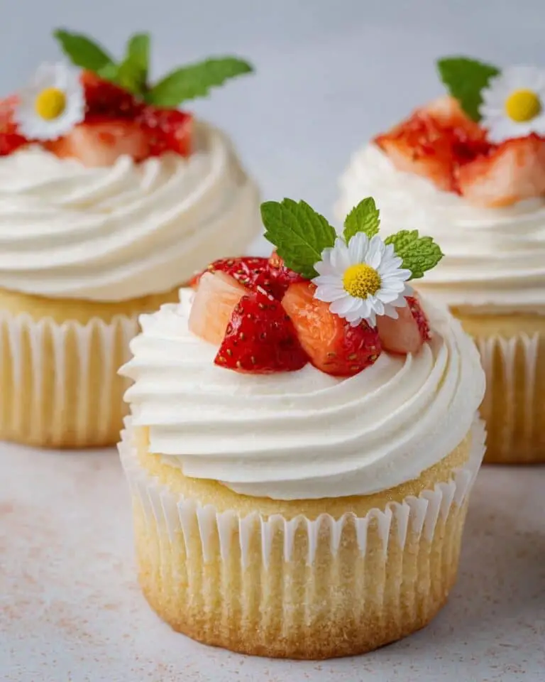 Strawberry Shortcake Cupcakes Recipe