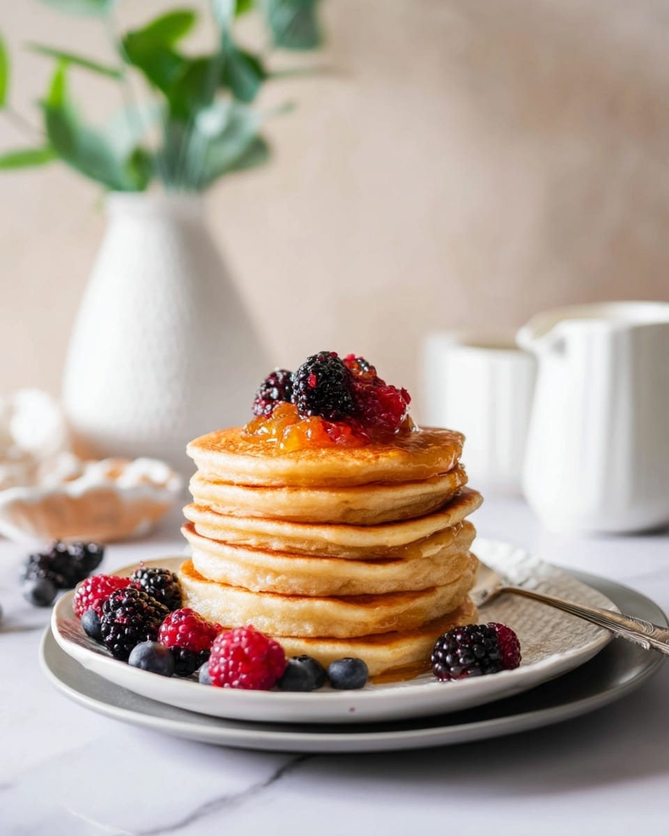 Fluffy Buttermilk Pancakes Recipe