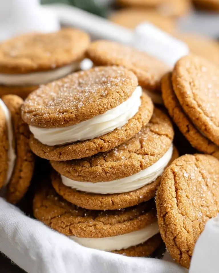 Gingerbread Sandwich Cookies Recipe