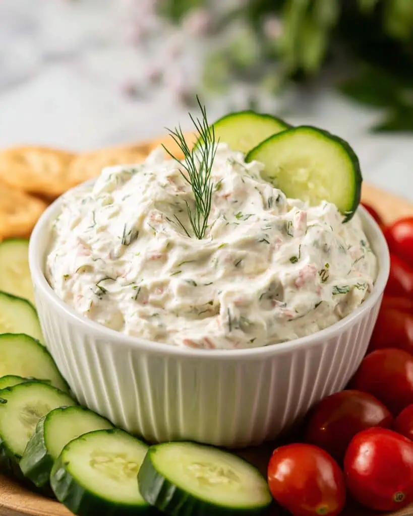 Cream Cheese Cucumber Dip Recipe