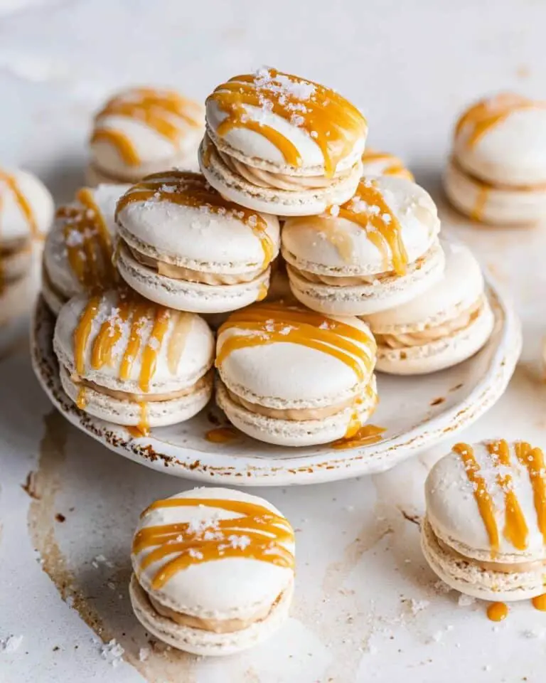 Salted Caramel Macarons Recipe