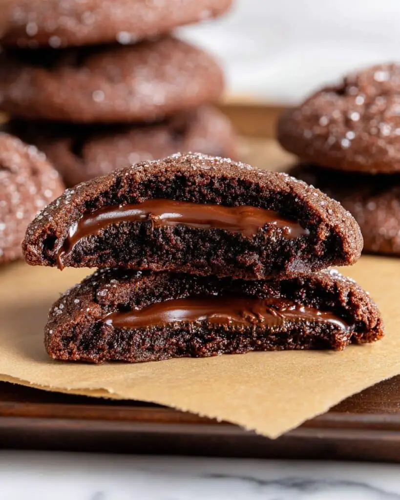 Nutella Stuffed Cookies Recipe