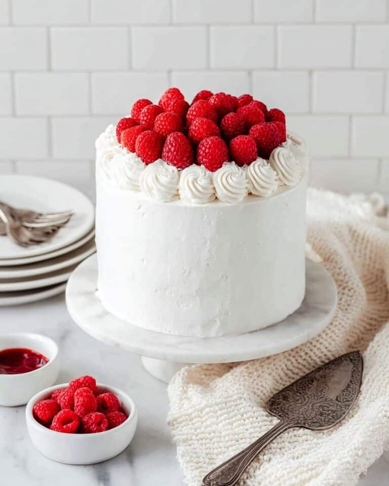 Raspberry Mascarpone Cake Recipe