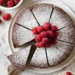 Flourless Walnut Cake with Honey Whipped Cream and Fresh Berries Recipe