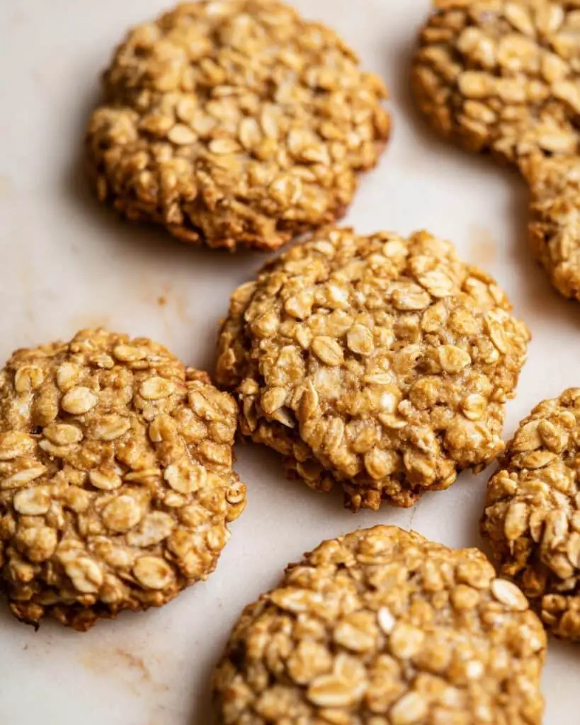 Thick and Chewy Brown Sugar Oatmeal Cookies Recipe