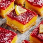 Swirled Raspberry Lemon Bars Recipe
