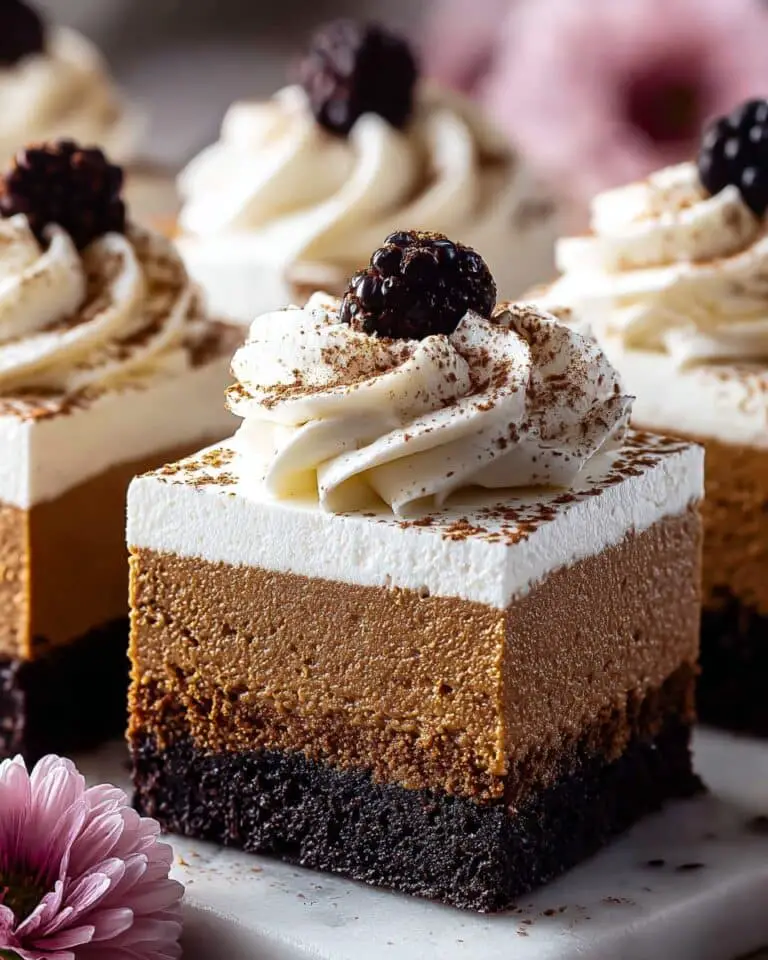 Espresso Mousse Brownies Recipe