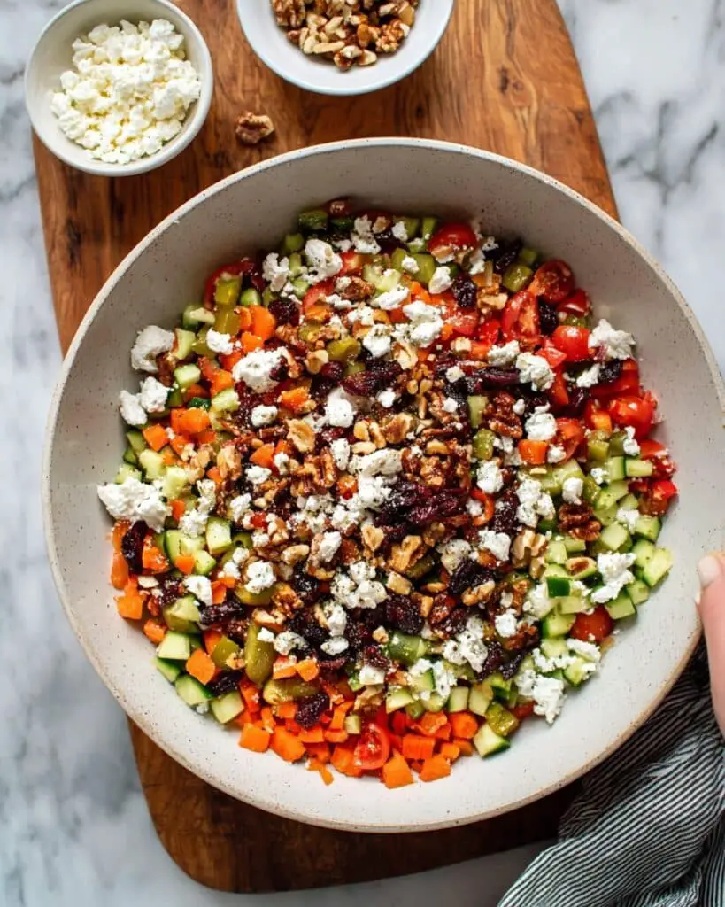 Best Crunchy Feta Salad Recipe