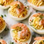 Deviled Eggs with Old Bay Shrimp Recipe