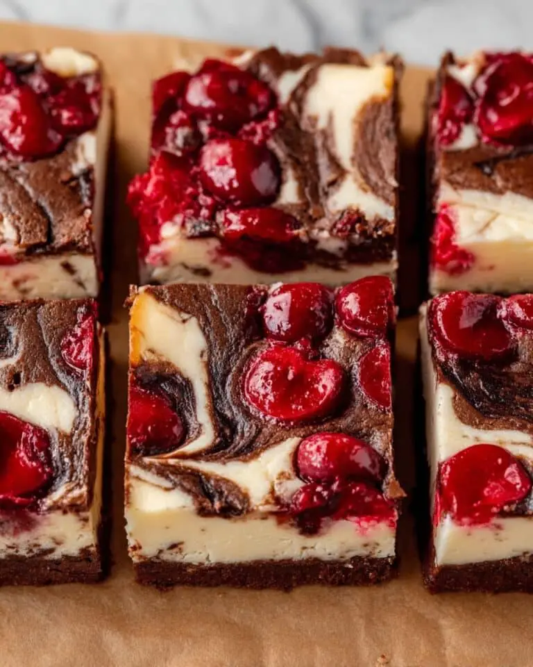 Cherry Cheesecake Brownies Recipe