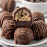 Chocolate Chip Cookie Dough Brownie Bombs Recipe