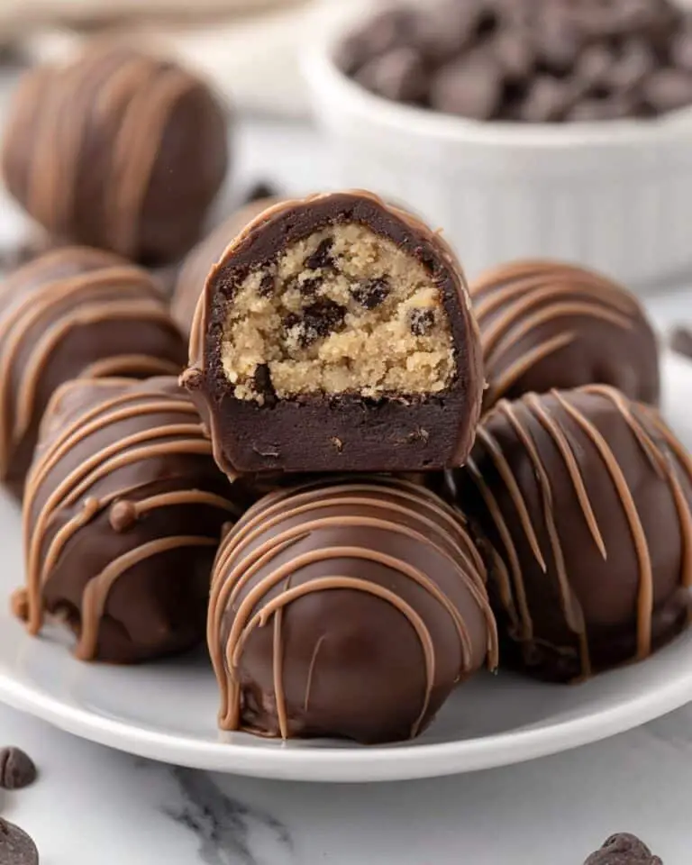 Chocolate Chip Cookie Dough Brownie Bombs Recipe