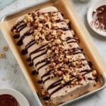 Nutella and Hazelnut Semifreddo with Dark Chocolate Chips Recipe