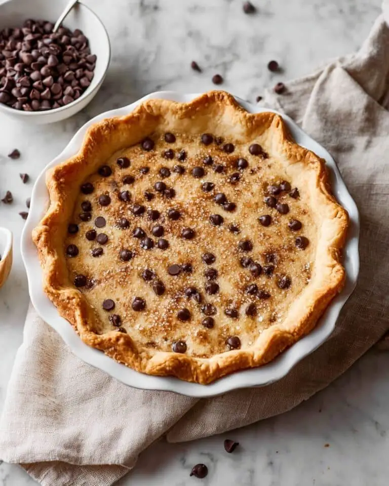 Chocolate Chip Cookie Pie Recipe