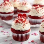 Red Velvet Lava Cupcakes Recipe