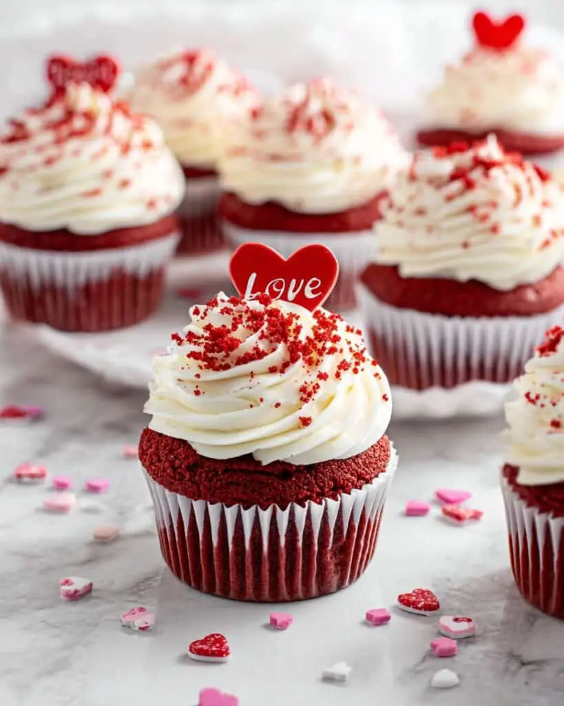 Red Velvet Lava Cupcakes Recipe