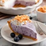 Blueberry Cream Pie with Toasted Coconut Recipe