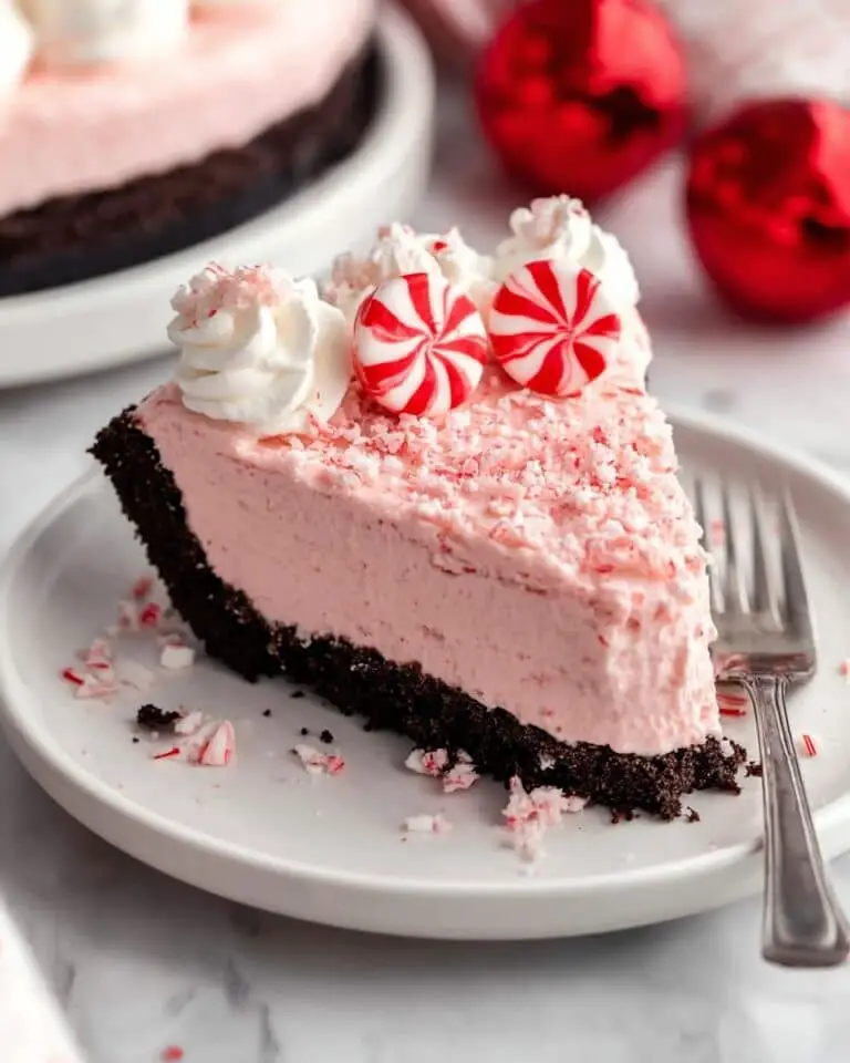 No Bake Peppermint Cheesecake Recipe