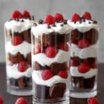 Individual Fruit and Brownie Trifles Recipe