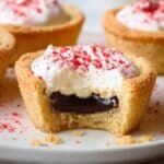 Raspberry Cheesecake Cookie Cups Recipe