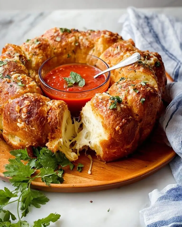Cheesy Garlic Pull-Apart Bread Recipe