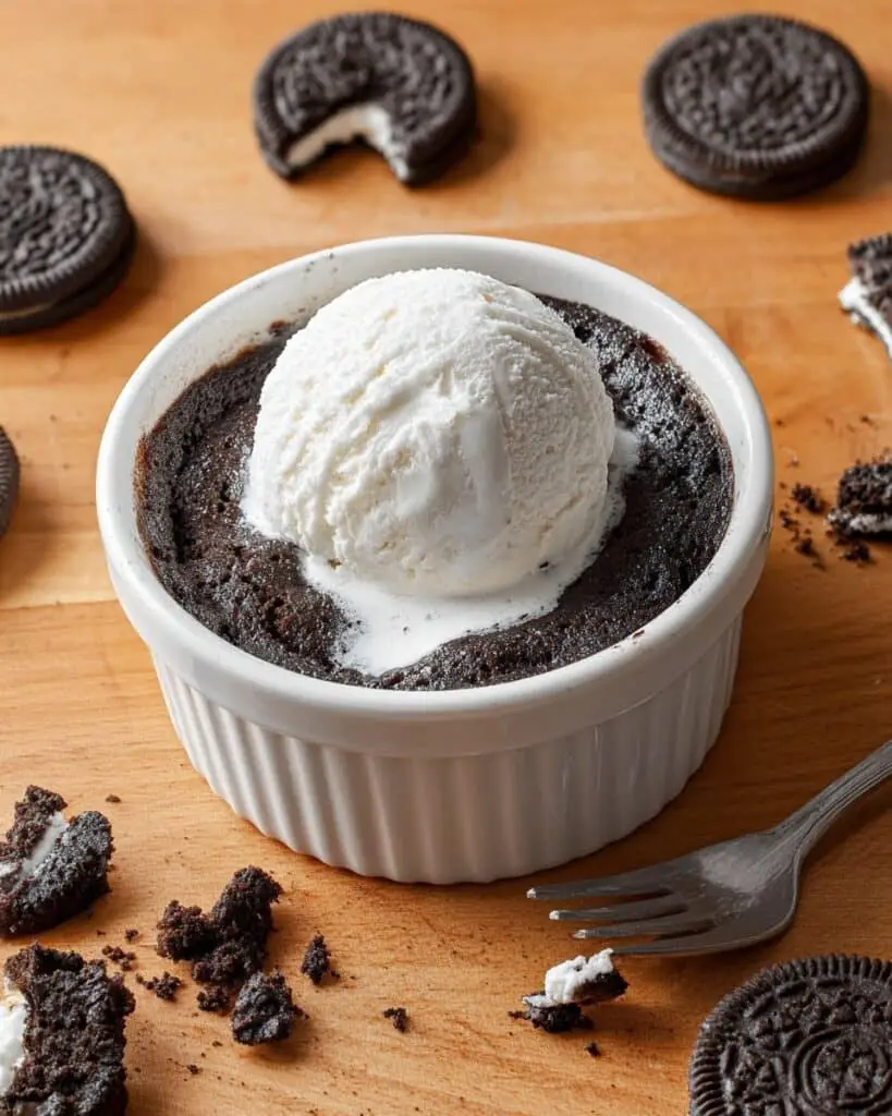2 Ingredient Oreo Mug Cake Recipe