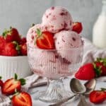 Creamy 5-Ingredient Strawberry Ice Cream Recipe