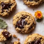 Peanut Butter Oatmeal Chocolate Chip Cookies Recipe
