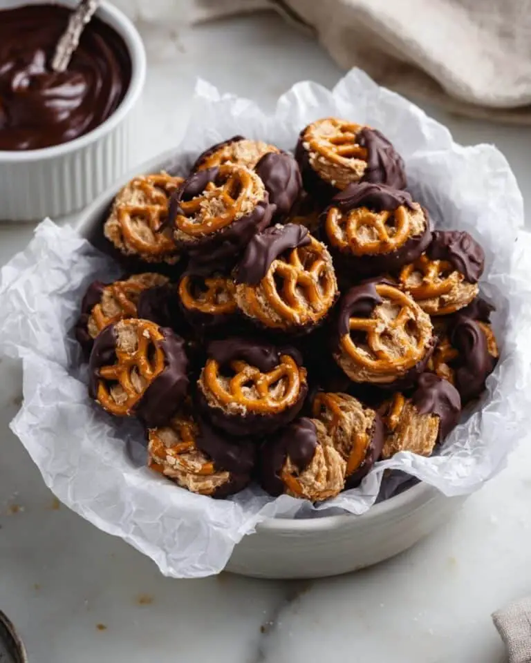 Healthy Peanut Butter-Stuffed Pretzel Bites Recipe