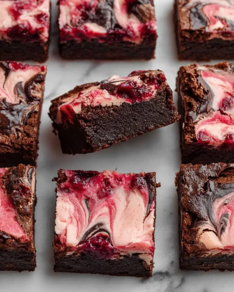 Raspberry Cheesecake Brownies Recipe