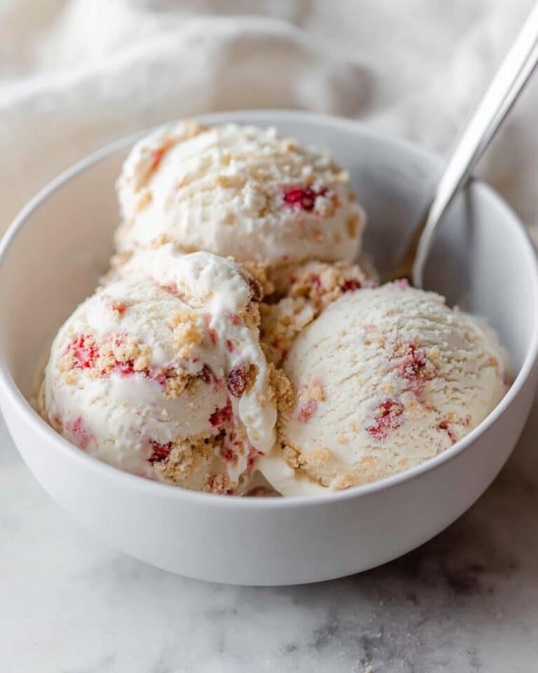 Strawberry Cheesecake Ice Cream Recipe