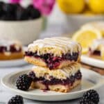 Blackberry Pie Squares Recipe