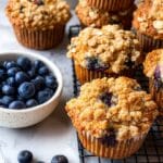 Banana Blueberry Oatmeal Muffins Recipe