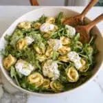 Summer Tortellini Salad with Burrata and Grilled Corn Recipe