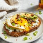 Chili Crisp Avocado Toast with Fried Egg Recipe