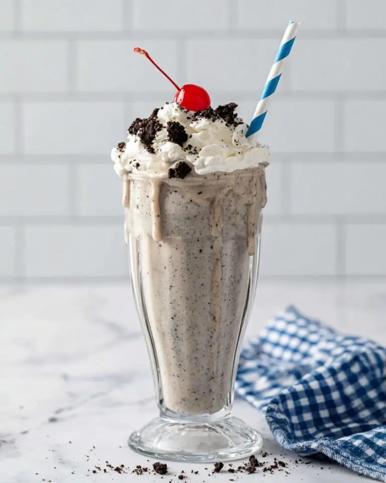 Thick Oreo Milkshake Recipe