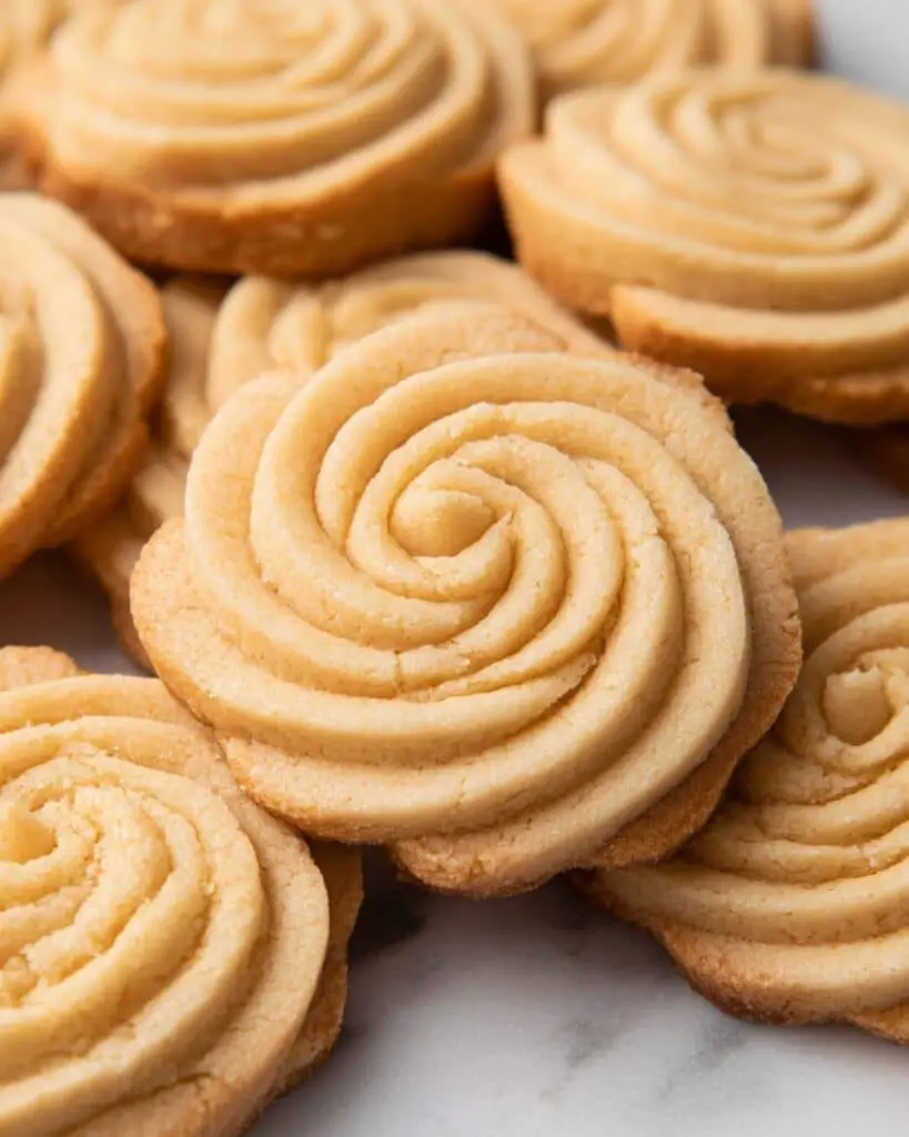 Melt-in-Your-Mouth Butter Cookies (Only 3 Ingredients) Recipe