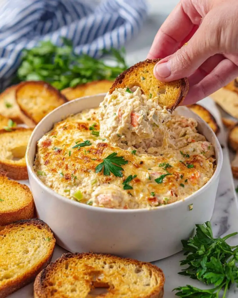Louisiana Hot Crab Dip Recipe