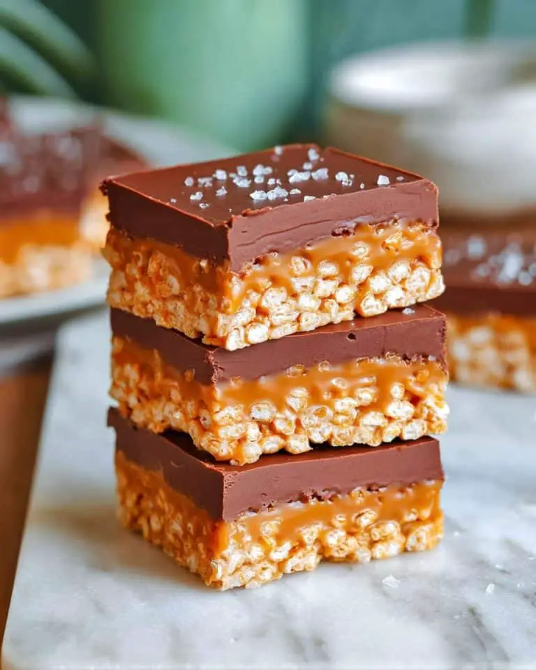 Sweet and Crispy Scotcharoos with Chocolate and Butterscotch Topping Recipe