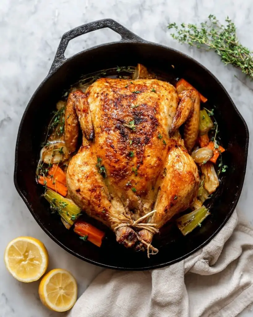 The Best Roasted Chicken Recipe