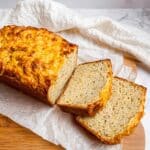 Easy Cheesy Oat Flour Bread Recipe