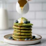 Fluffy Matcha Pancakes Recipe