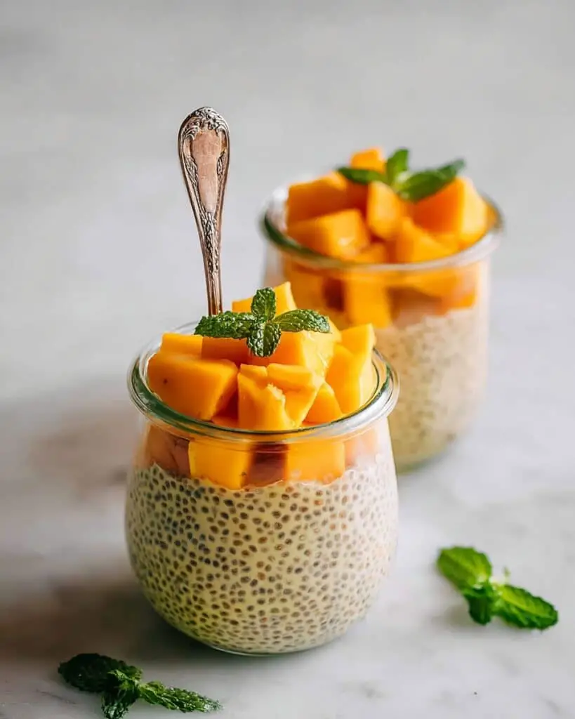 Mango Chia Pudding Recipe