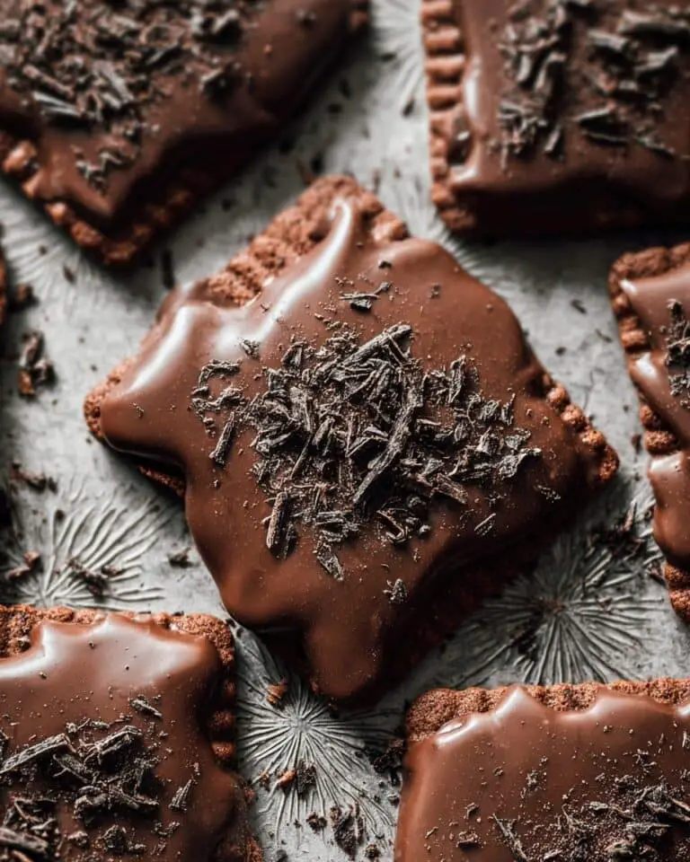 Homemade Chocolate Fudge Pop Tarts Recipe