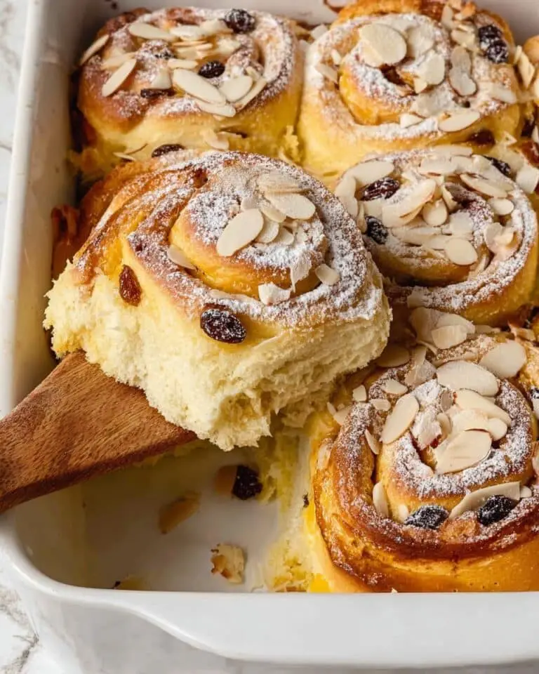 Custard Raisin Rolls Recipe