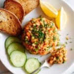 Fresh Salmon Tartare with Avocado Recipe